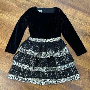 Chasing fireflies velvet holiday dress